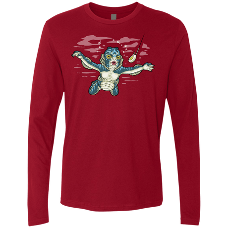T-Shirts Cardinal / S Watermind Men's Premium Long Sleeve