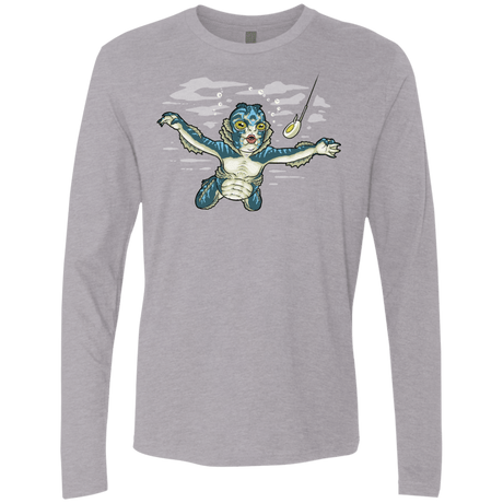 T-Shirts Heather Grey / S Watermind Men's Premium Long Sleeve