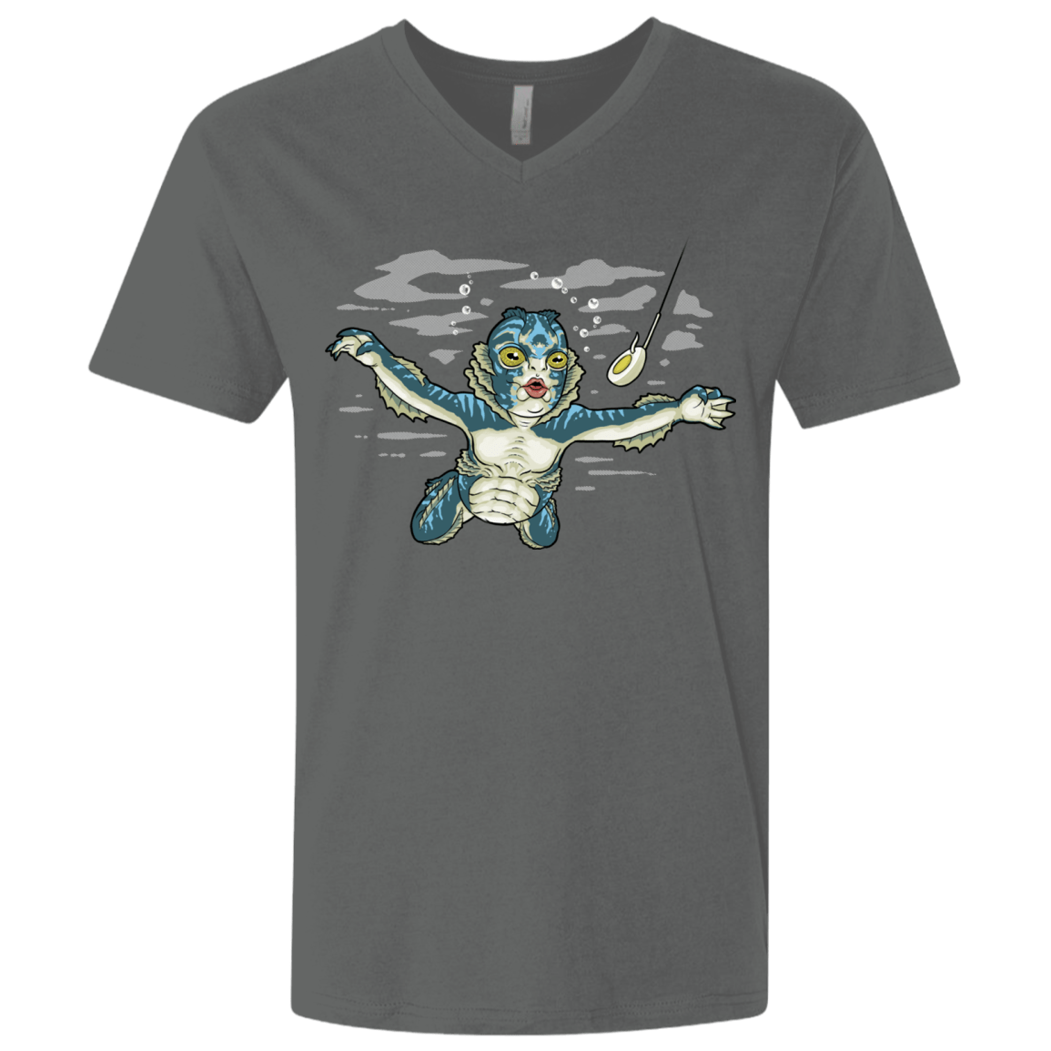 T-Shirts Heavy Metal / X-Small Watermind Men's Premium V-Neck