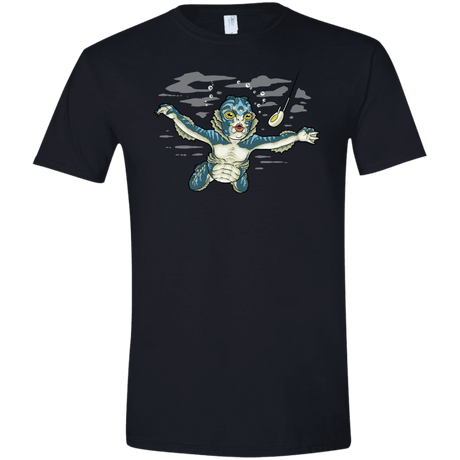 T-Shirts Black / X-Small Watermind Men's Semi-Fitted Softstyle