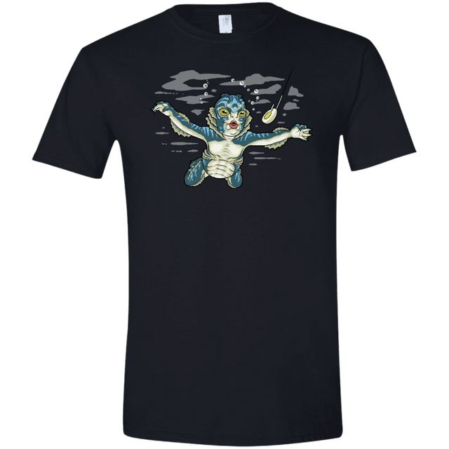 T-Shirts Black / X-Small Watermind Men's Semi-Fitted Softstyle