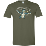 T-Shirts Military Green / S Watermind Men's Semi-Fitted Softstyle