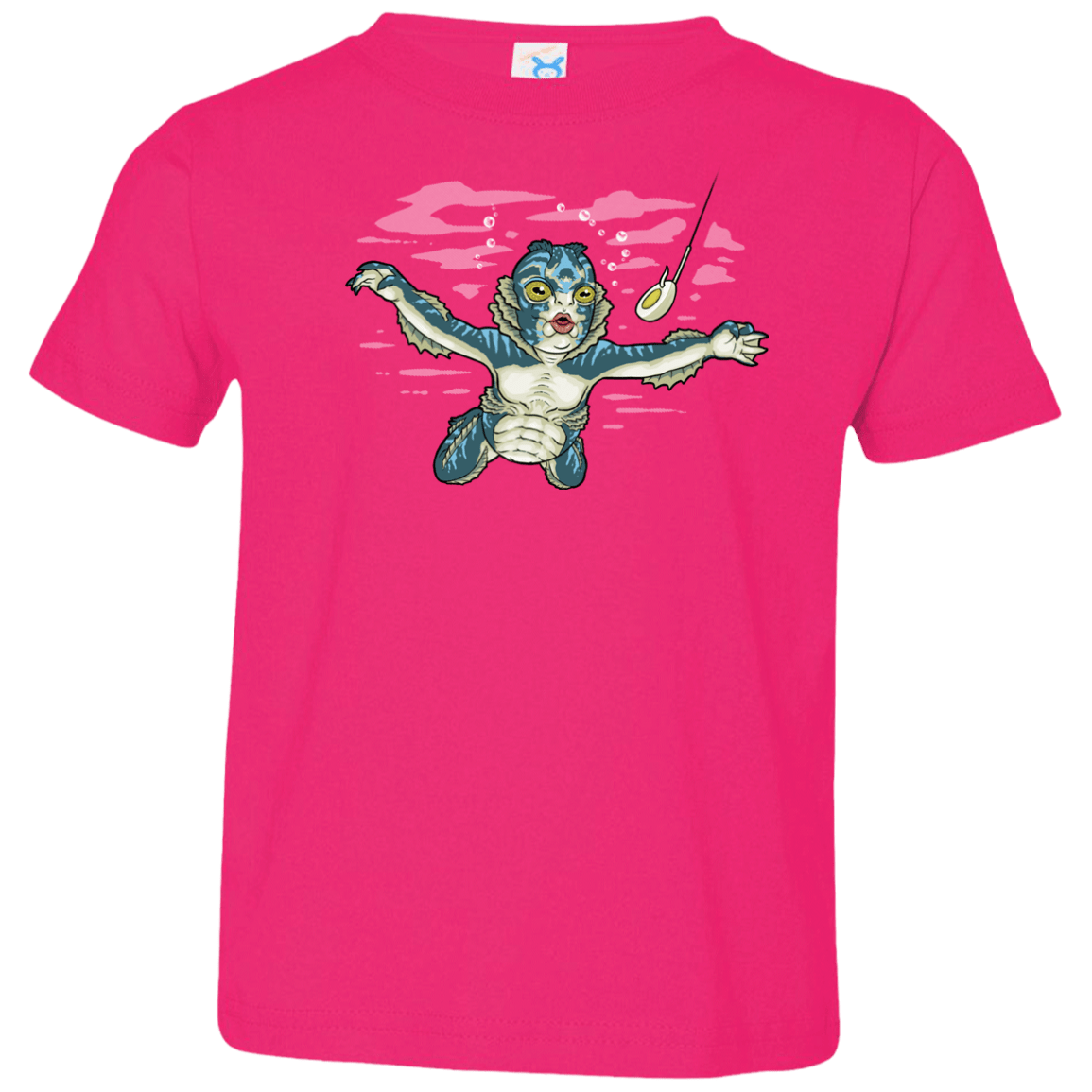 T-Shirts Hot Pink / 2T Watermind Toddler Premium T-Shirt
