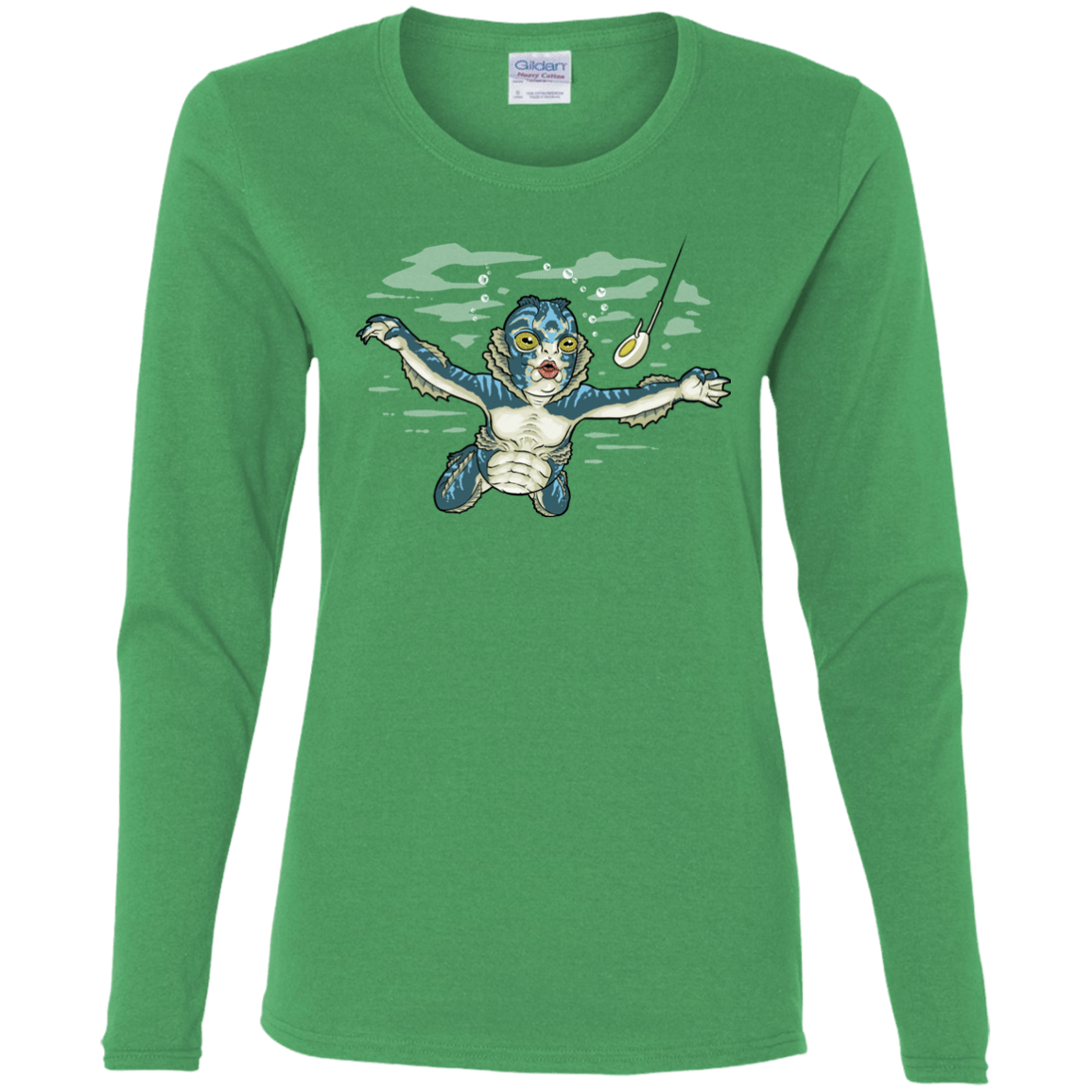 T-Shirts Irish Green / S Watermind Women's Long Sleeve T-Shirt