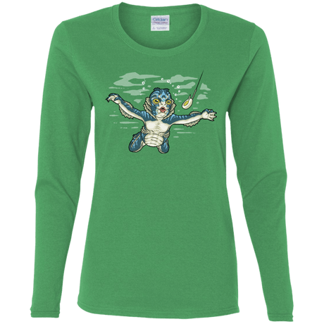 T-Shirts Irish Green / S Watermind Women's Long Sleeve T-Shirt