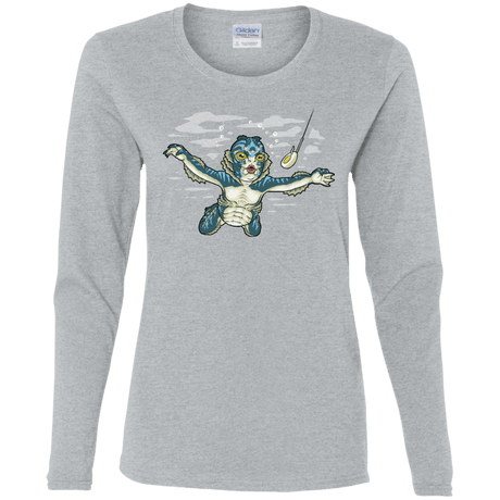 T-Shirts Sport Grey / S Watermind Women's Long Sleeve T-Shirt