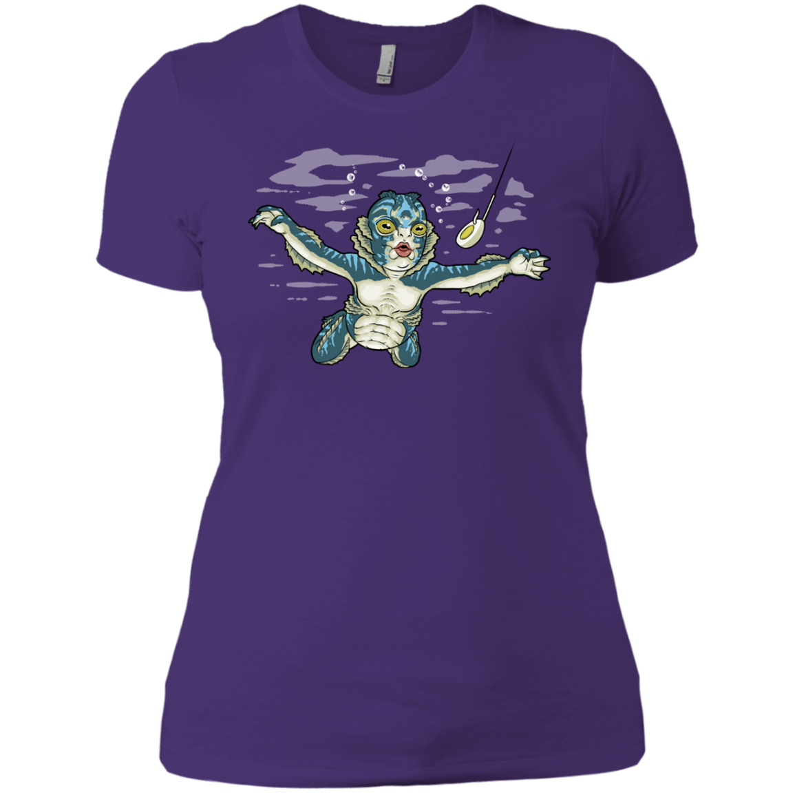 T-Shirts Purple Rush/ / X-Small Watermind Women's Premium T-Shirt