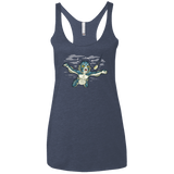 T-Shirts Vintage Navy / X-Small Watermind Women's Triblend Racerback Tank