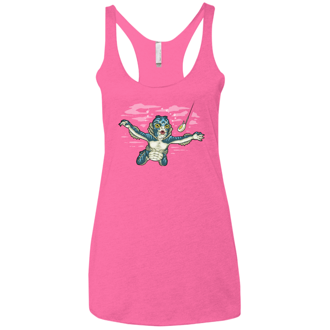 T-Shirts Vintage Pink / X-Small Watermind Women's Triblend Racerback Tank