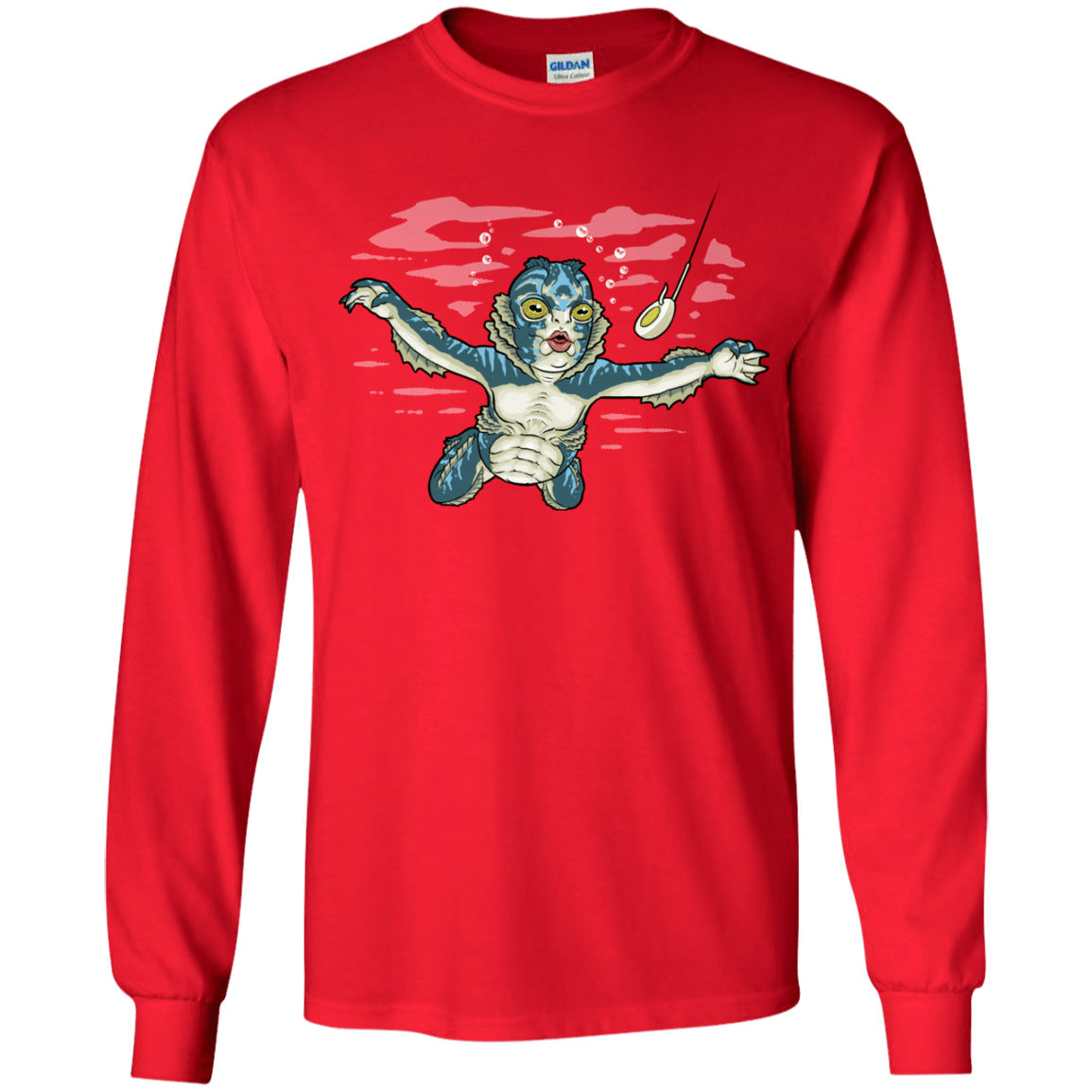 T-Shirts Red / YS Watermind Youth Long Sleeve T-Shirt