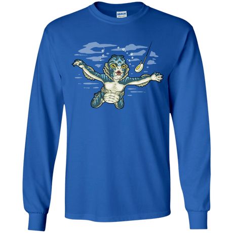 T-Shirts Royal / YS Watermind Youth Long Sleeve T-Shirt