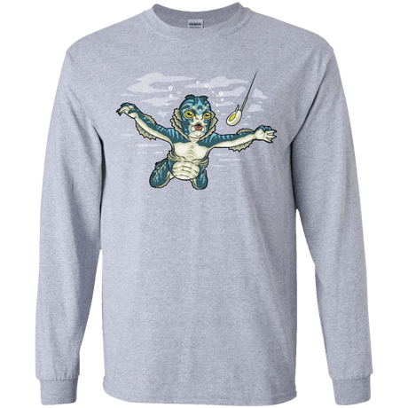 T-Shirts Sport Grey / YS Watermind Youth Long Sleeve T-Shirt