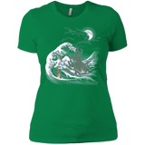 T-Shirts Kelly Green / X-Small Wave Of R'lyeh Women's Premium T-Shirt