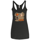 T-Shirts Vintage Black / X-Small WDA Women's Triblend Racerback Tank