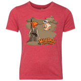 T-Shirts Vintage Red / YXS WDA Youth Triblend T-Shirt