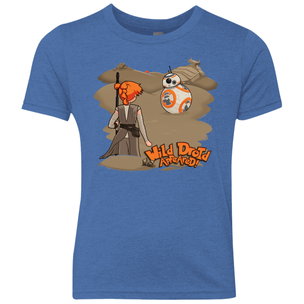 T-Shirts Vintage Royal / YXS WDA Youth Triblend T-Shirt