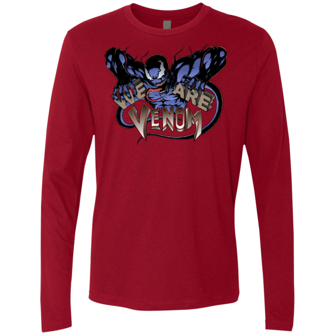 T-Shirts Cardinal / S We Are Venom Men's Premium Long Sleeve