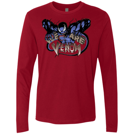 T-Shirts Cardinal / S We Are Venom Men's Premium Long Sleeve