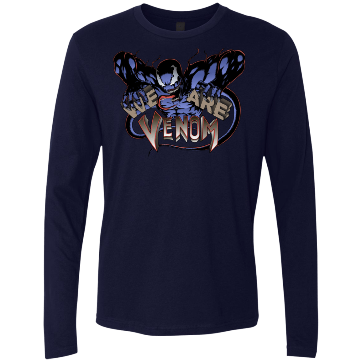 T-Shirts Midnight Navy / S We Are Venom Men's Premium Long Sleeve