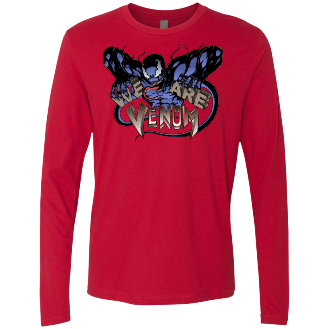 T-Shirts Red / S We Are Venom Men's Premium Long Sleeve