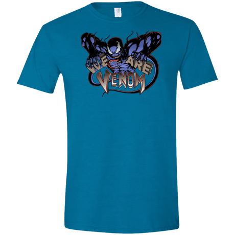 T-Shirts Antique Sapphire / S We Are Venom Men's Semi-Fitted Softstyle