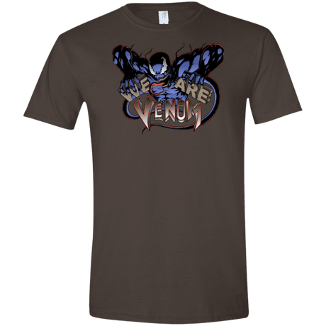 T-Shirts Dark Chocolate / S We Are Venom Men's Semi-Fitted Softstyle