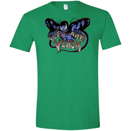 T-Shirts Heather Irish Green / S We Are Venom Men's Semi-Fitted Softstyle
