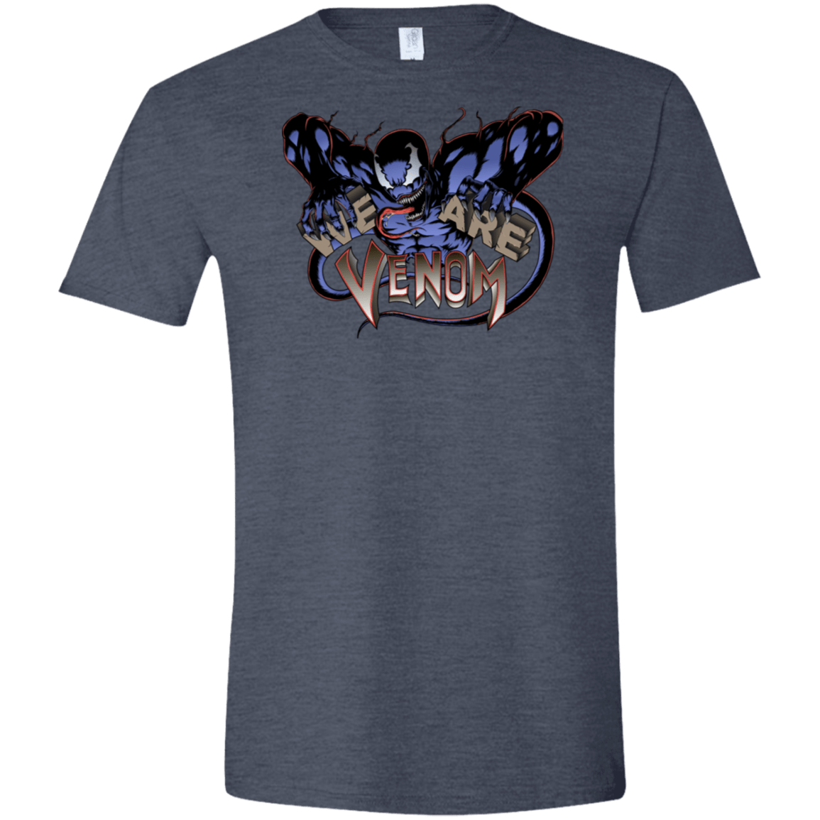 T-Shirts Heather Navy / S We Are Venom Men's Semi-Fitted Softstyle