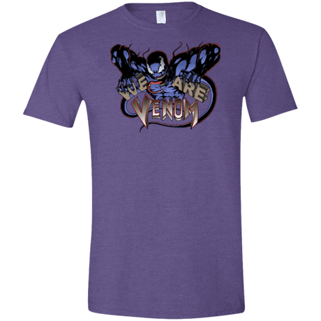 T-Shirts Heather Purple / S We Are Venom Men's Semi-Fitted Softstyle
