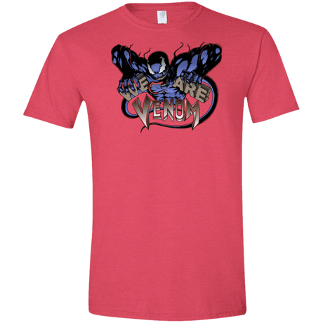 T-Shirts Heather Red / S We Are Venom Men's Semi-Fitted Softstyle