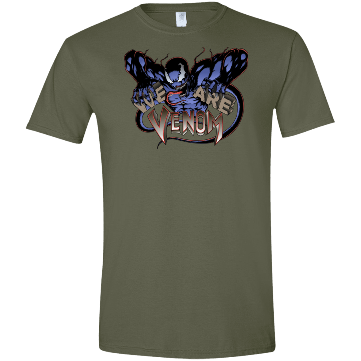 T-Shirts Military Green / S We Are Venom Men's Semi-Fitted Softstyle
