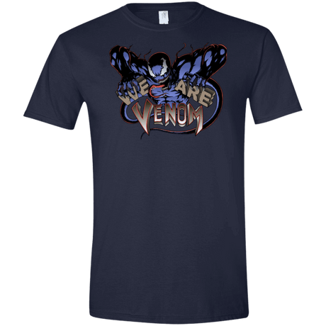 T-Shirts Navy / X-Small We Are Venom Men's Semi-Fitted Softstyle