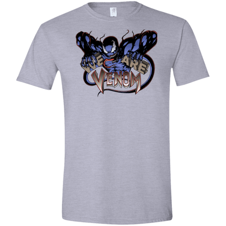 T-Shirts Sport Grey / X-Small We Are Venom Men's Semi-Fitted Softstyle