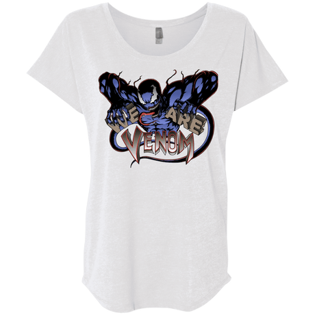 T-Shirts Heather White / X-Small We Are Venom Triblend Dolman Sleeve