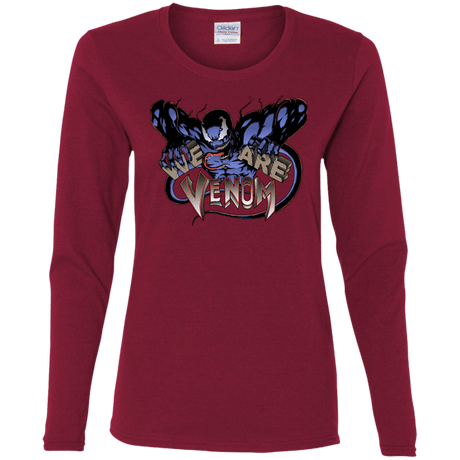 T-Shirts Cardinal / S We Are Venom Women's Long Sleeve T-Shirt