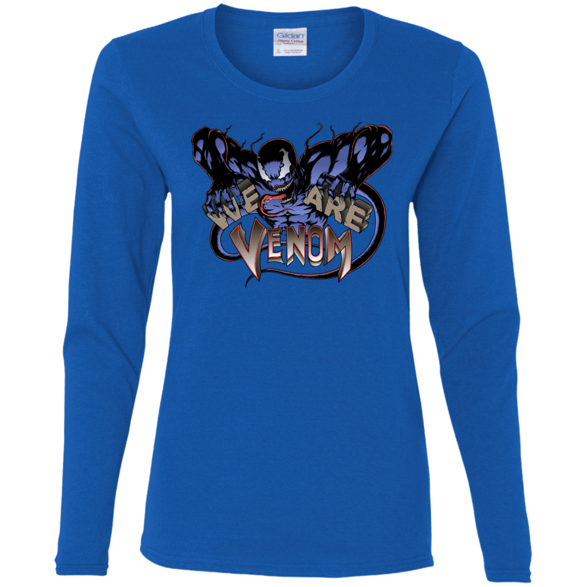 T-Shirts Royal / S We Are Venom Women's Long Sleeve T-Shirt