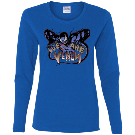 T-Shirts Royal / S We Are Venom Women's Long Sleeve T-Shirt