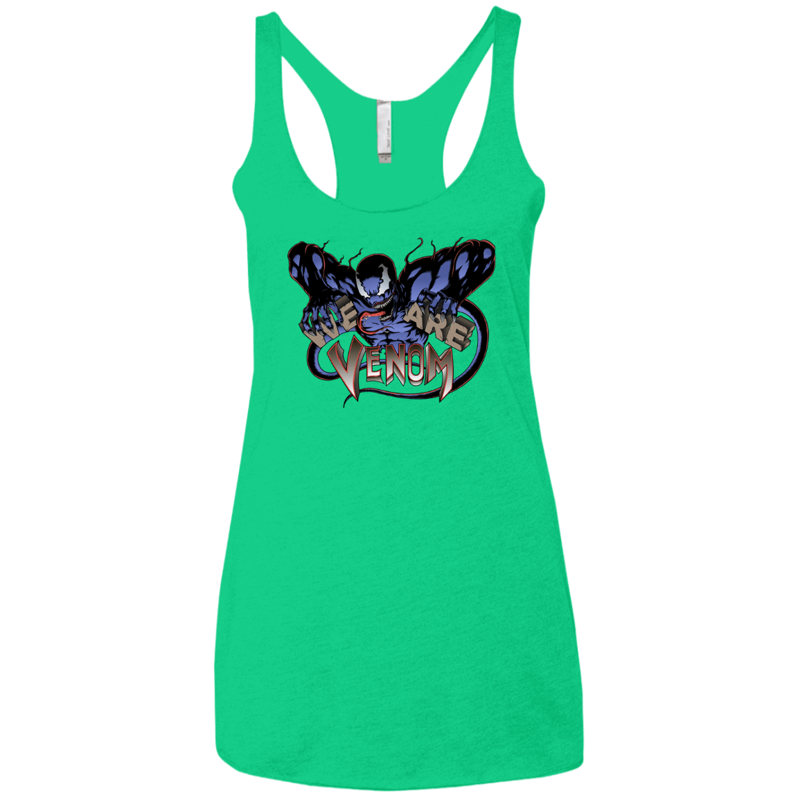 T-Shirts Envy / X-Small We Are Venom Women's Triblend Racerback Tank