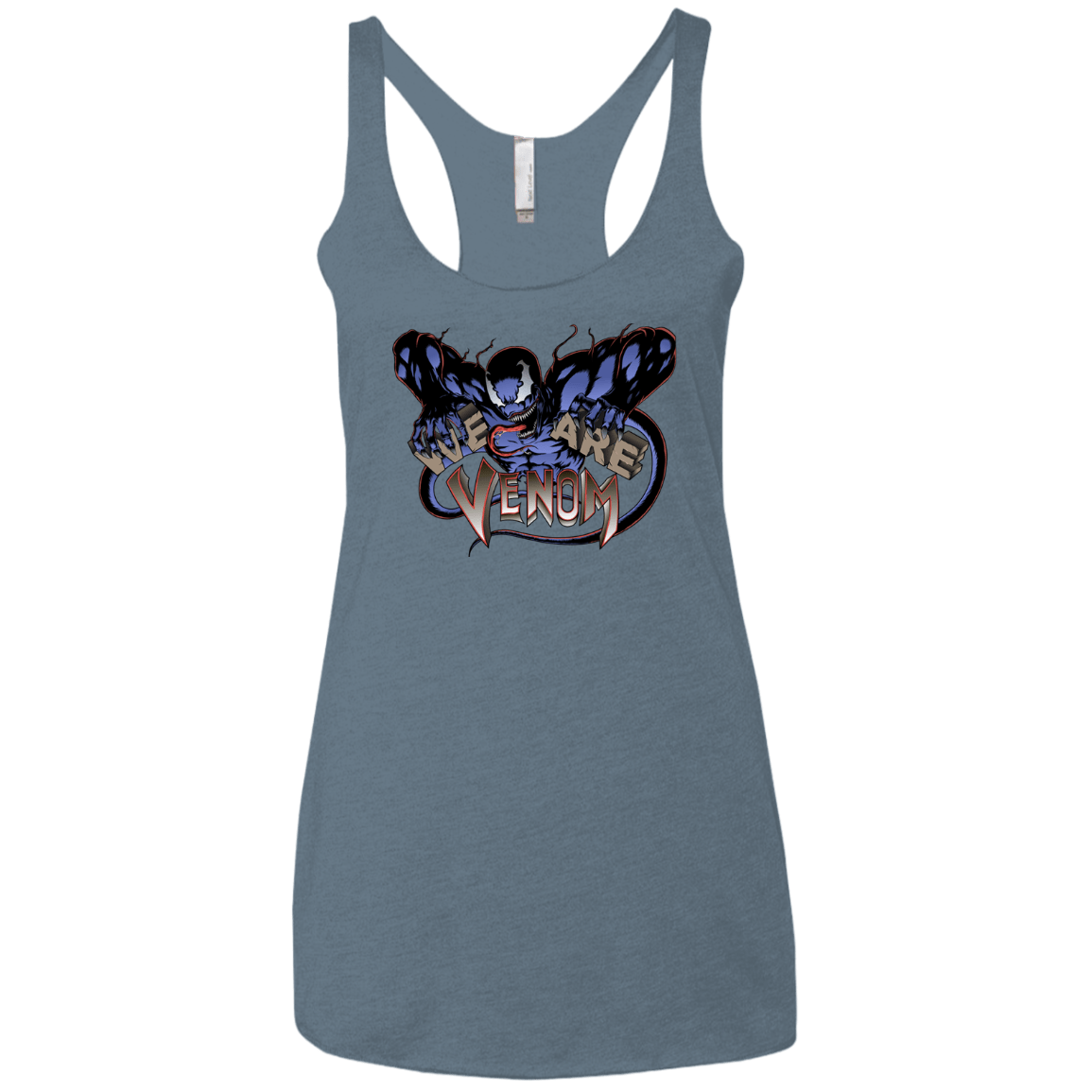 T-Shirts Indigo / X-Small We Are Venom Women's Triblend Racerback Tank
