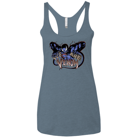 T-Shirts Indigo / X-Small We Are Venom Women's Triblend Racerback Tank