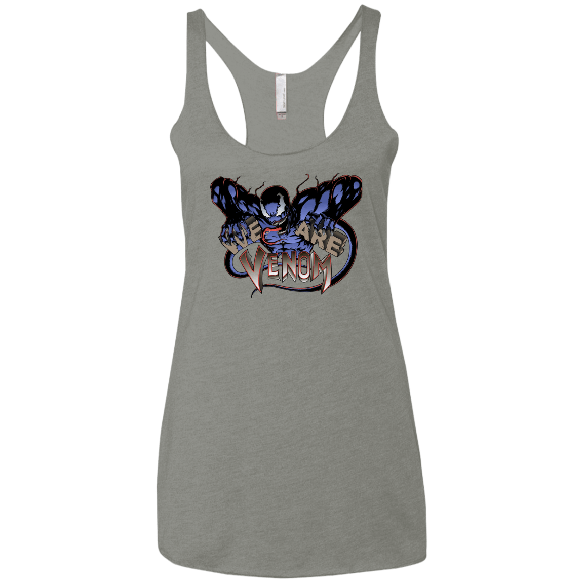 T-Shirts Venetian Grey / X-Small We Are Venom Women's Triblend Racerback Tank