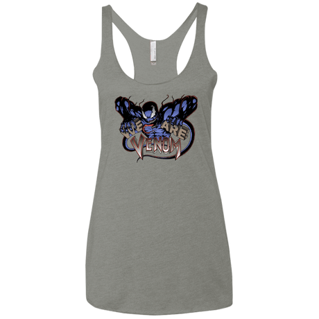 T-Shirts Venetian Grey / X-Small We Are Venom Women's Triblend Racerback Tank