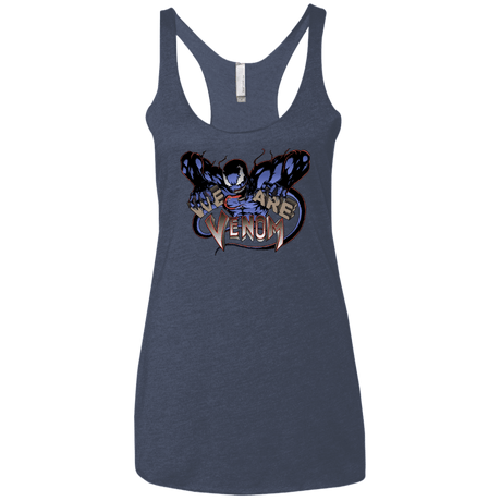 T-Shirts Vintage Navy / X-Small We Are Venom Women's Triblend Racerback Tank