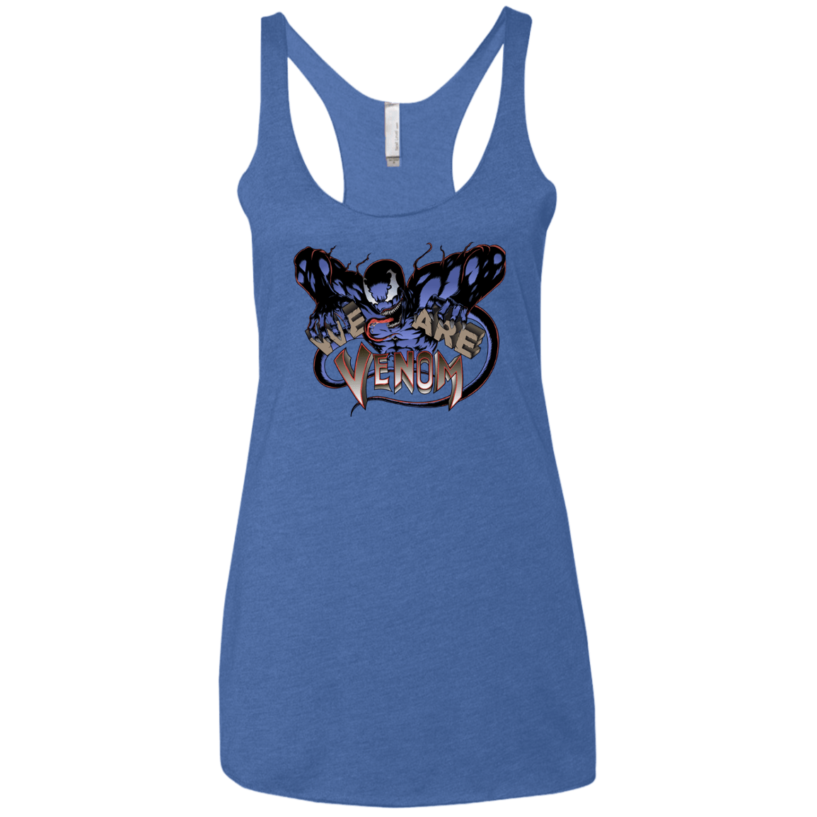 T-Shirts Vintage Royal / X-Small We Are Venom Women's Triblend Racerback Tank