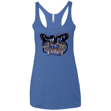 T-Shirts Vintage Royal / X-Small We Are Venom Women's Triblend Racerback Tank