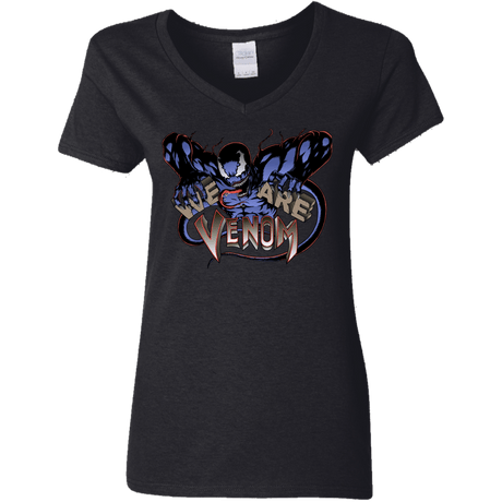 T-Shirts Black / S We Are Venom Women's V-Neck T-Shirt