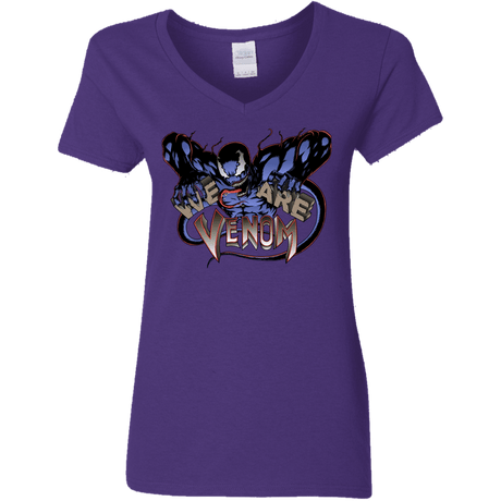 T-Shirts Purple / S We Are Venom Women's V-Neck T-Shirt