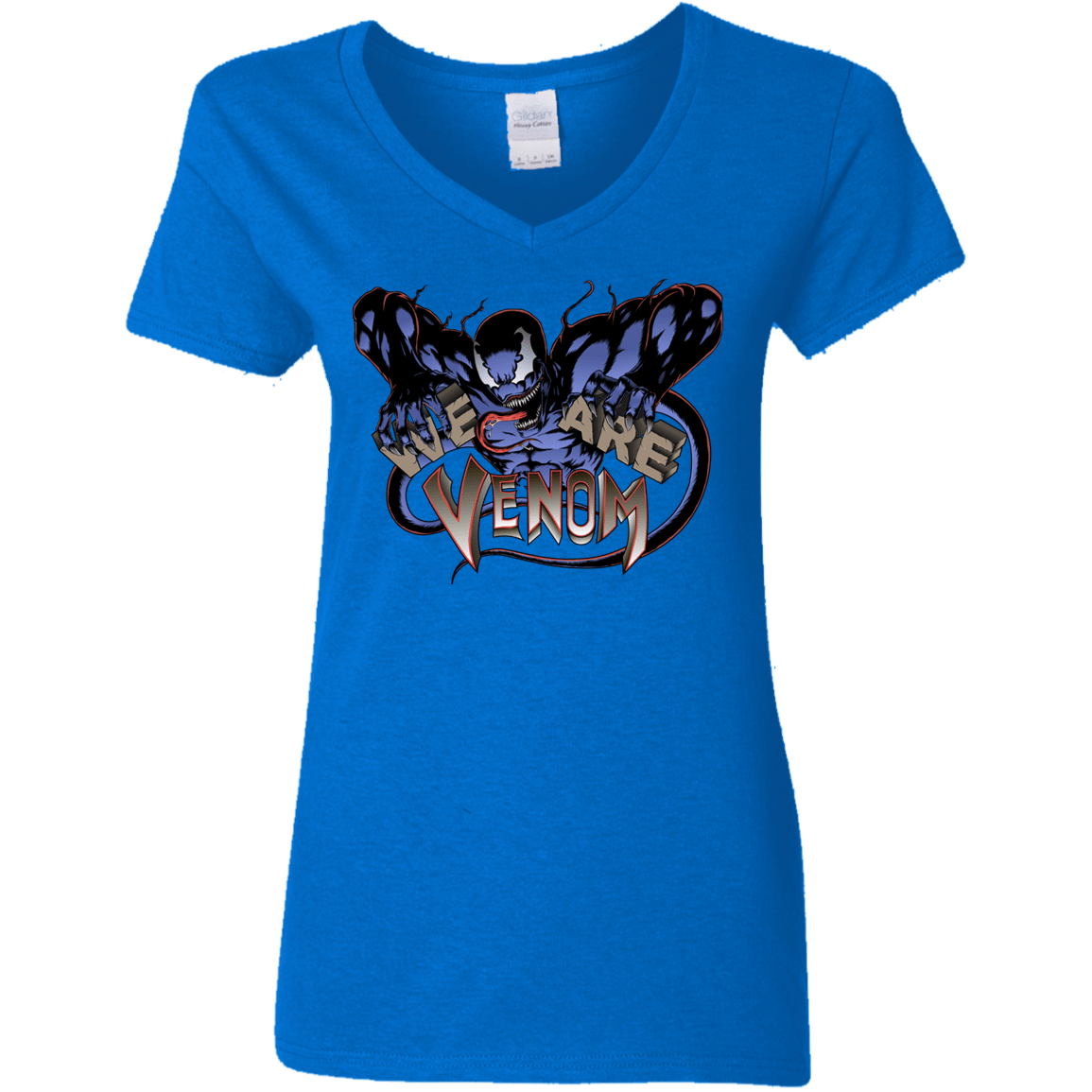 T-Shirts Royal / S We Are Venom Women's V-Neck T-Shirt