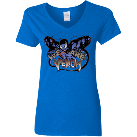 T-Shirts Royal / S We Are Venom Women's V-Neck T-Shirt