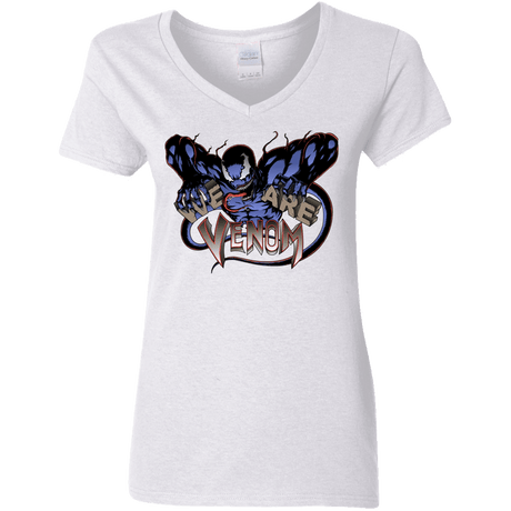 T-Shirts White / S We Are Venom Women's V-Neck T-Shirt